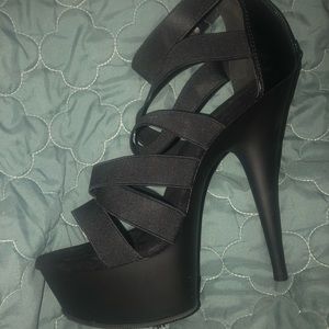 Perfect condition Pleaser brand 6” heels!